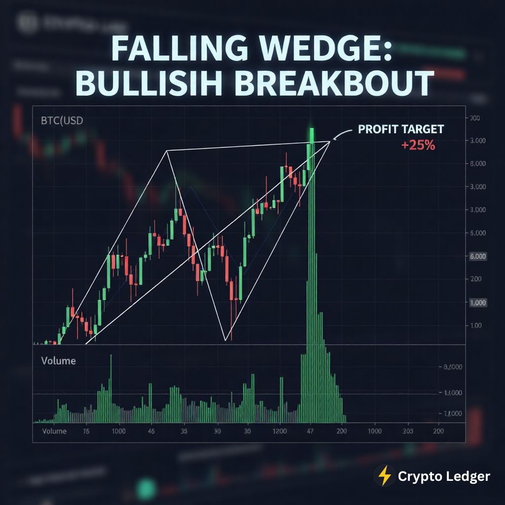 Falling Wedge Pattern: The Definitive Guide for Crypto Traders (2025)