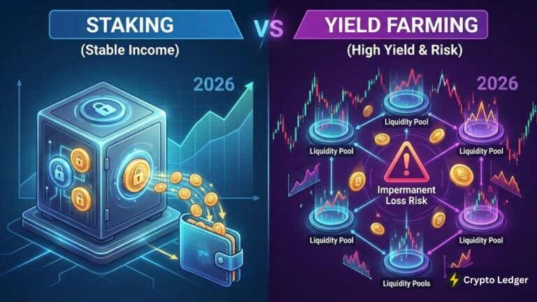 Staking vs. Yield Farming: Which One Is Better for Passive Income in 2026?